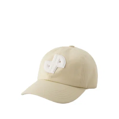 Patou Unisex Jp Cap -  - Cotton - Beige