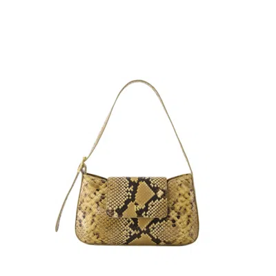 Rouje Baguette Shoulder Bag -  - Leather - Naturel Python In Multicolor