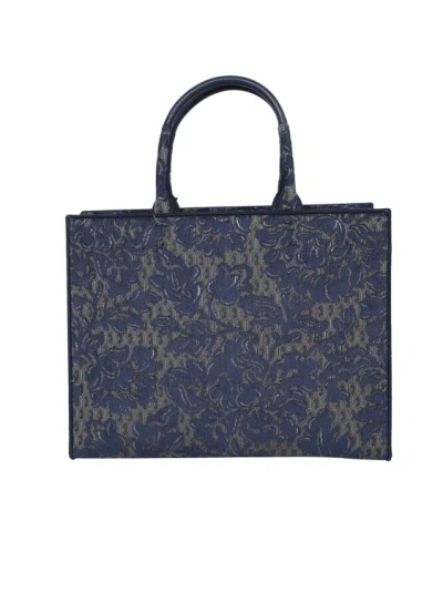 Furla Opportunity Monogram-pattern Tote Bag In Grey