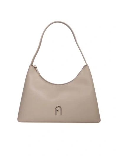 Furla Diamante Satchel Bag In Neutrals