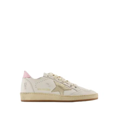 Golden Goose Leather Ball Star Sneakers In In Neutrals