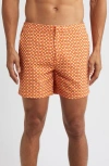Fair Harbor The Sextant Swim Trunks In Sundrenched Geo