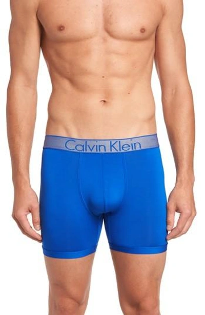 Calvin Klein Men's Customized Stretch Micro Boxer Briefs In Muscari Blue |  ModeSens