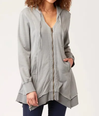 Wearables Fleece Merchantile Jacket In Quarry Pigment In Grey