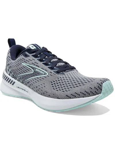 Brooks Gts 5 Womens Fitness Gym Running Shoes In Grey