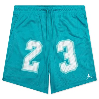 Jordan Essential Shorts In Aquatone In Blue