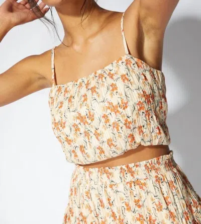 Minkpink Zahari Top In Floral In Purple