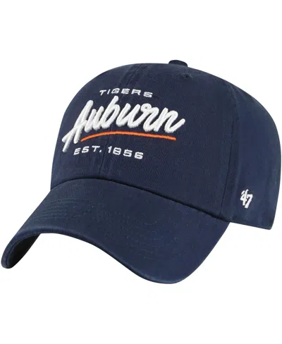 47 Brand Women's ' Navy Houston Texans Sidney Clean Up Adjustable Hat