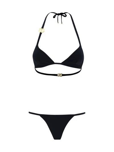 Dolce & Gabbana Bikini In Black