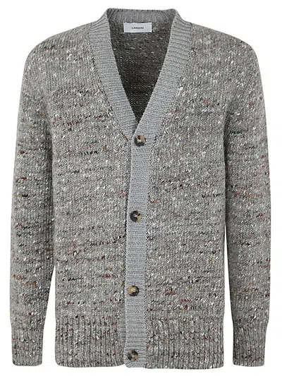 Lardini Man Knit Sweater Clothing In Grey