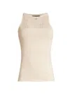 Capsule 121 Women's The Compass Knit Sleeveless Sweater In Beige