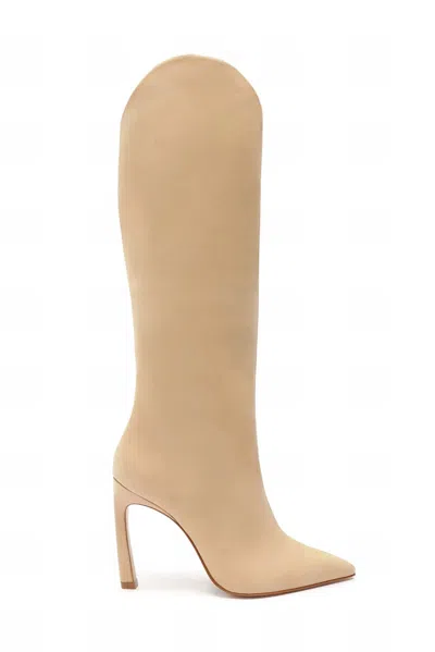 Schutz Maryana Sculpt Boot In Beige