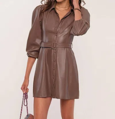 Heartloom Charlize Dress In Coco In Brown