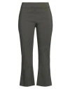 Avenue Montaigne Cropped Pants In Sage Green