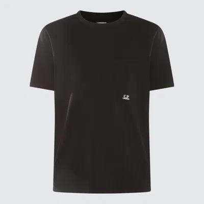 C.p. Company Cp Company T-shirt E Polo Nero In Black