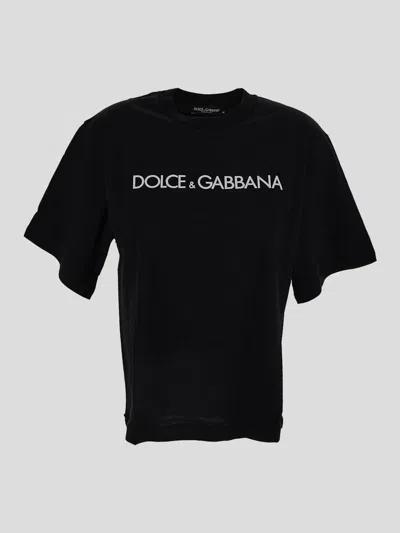 Dolce & Gabbana Dolce&gabbana T-shirt In Black