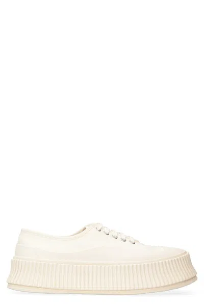 Jil Sander Chunky Sneakers In White