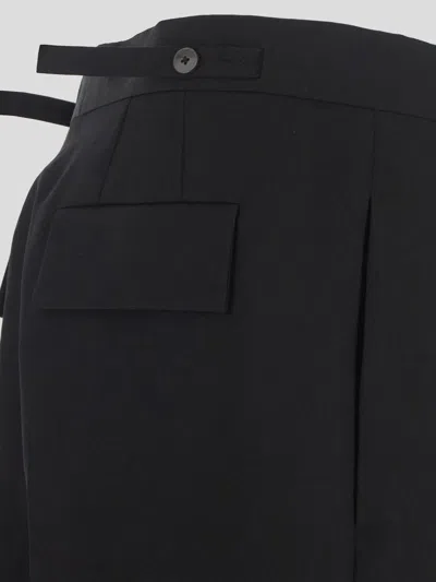 Sapio Trousers In Black