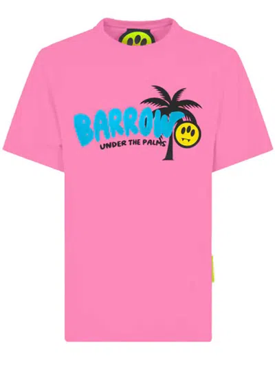 Barrow Jersey T-shirt Clothing In Pink & Purple