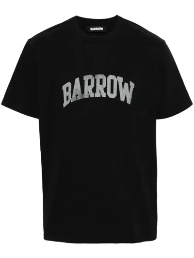 Barrow Jersey T-shirt Clothing In Black