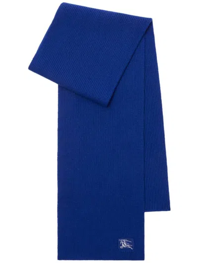 Burberry Scarf Accessories In Blue