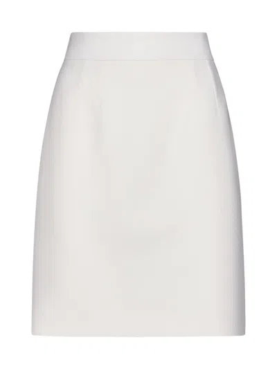 Dolce & Gabbana Skirts In Bianco Naturale