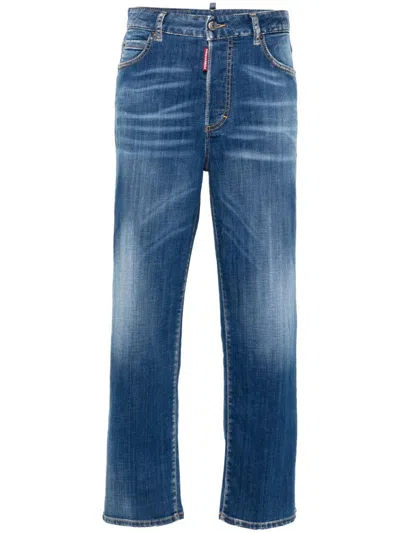 Dsquared2 Boston Jeans In Blue