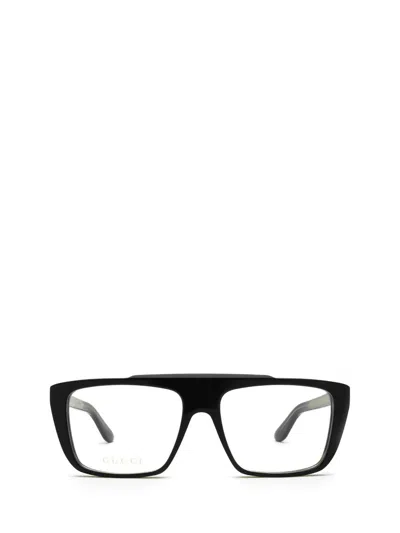 Gucci Eyewear Eyeglasses In Green & Black