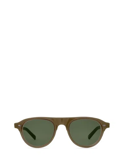 Mr Leight Mr. Leight Sunglasses In Citrine-chocolate Gold/g15