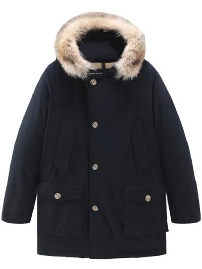 Woolrich Artic Detachable Clothing In Blue