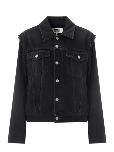 Mm6 Maison Margiela Jacket In Black