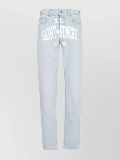1989 Studio Saint Honore Denim Jeans In Blue