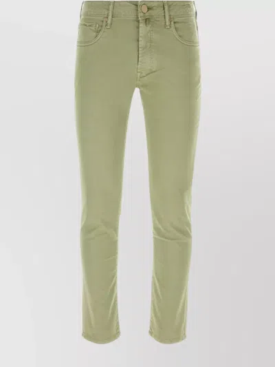 Incotex Trousers In Green