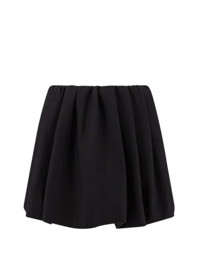 Valentino Mini Skirt In Black