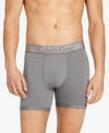Calvin Klein Customized Stretch Boxer Briefs In Grey Sky