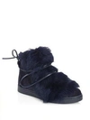 GIANVITO ROSSI Shearling Booties