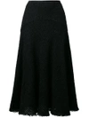 ALEXANDER MCQUEEN bouclé midi skirt,479316QJJ0412309481