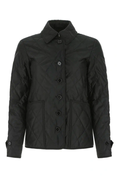 Burberry Woman Black Polyester Jacket