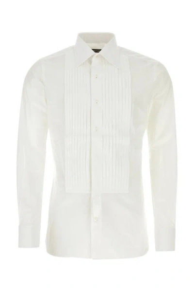 Tom Ford White Cotton Shirt