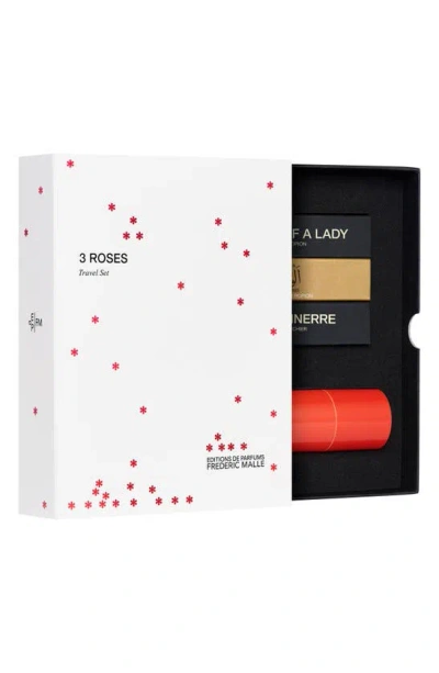 Frederic Malle 3 Roses Set - Travel Size Eau De Parfum Set In No_color