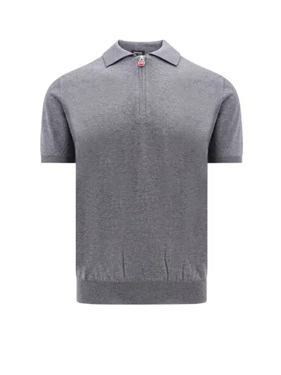 Kiton Polo Shirt In Grey