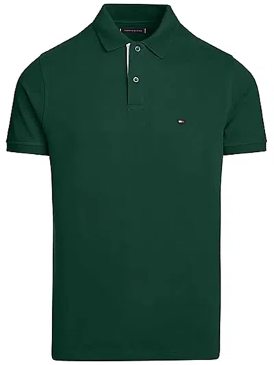 Tommy Hilfiger Monotype Placket Reg Polo Clothing In Green