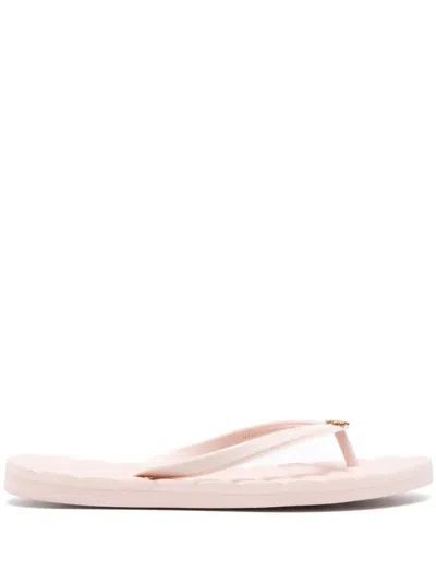 Tory Burch Kira Flip Flop. Shoes In Nude & Neutrals