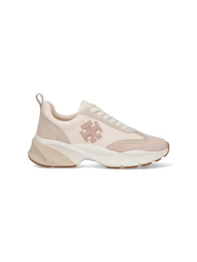 Tory Burch Trainer Good Luck In White