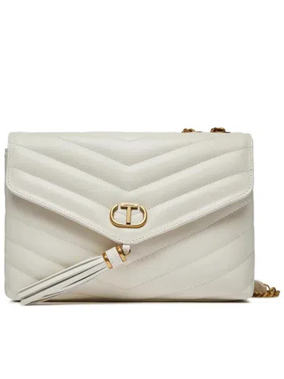 Twinset Dreamy Leather Bags In White