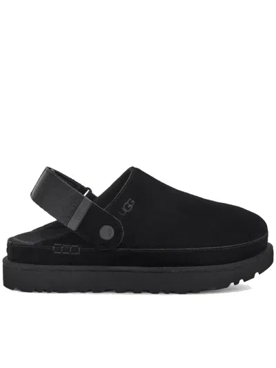 Ugg Goldenstar Clog Shoes In Black