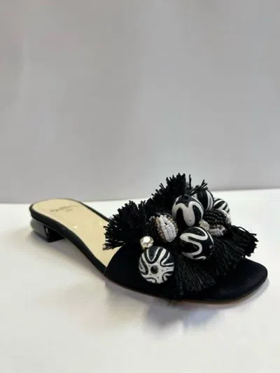 Butter Yolanda Sandal In Black Grosgrain