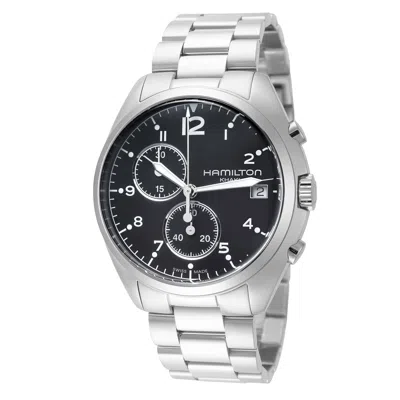 Hamilton Men's 41mm Silver Tone Quartz Watch H76512133