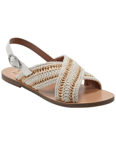 Marc Fisher Ltd Lonnie Leather Sandal In White