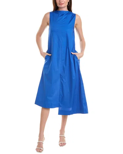Tyler Boe Cynthia Midi Dress In Blue